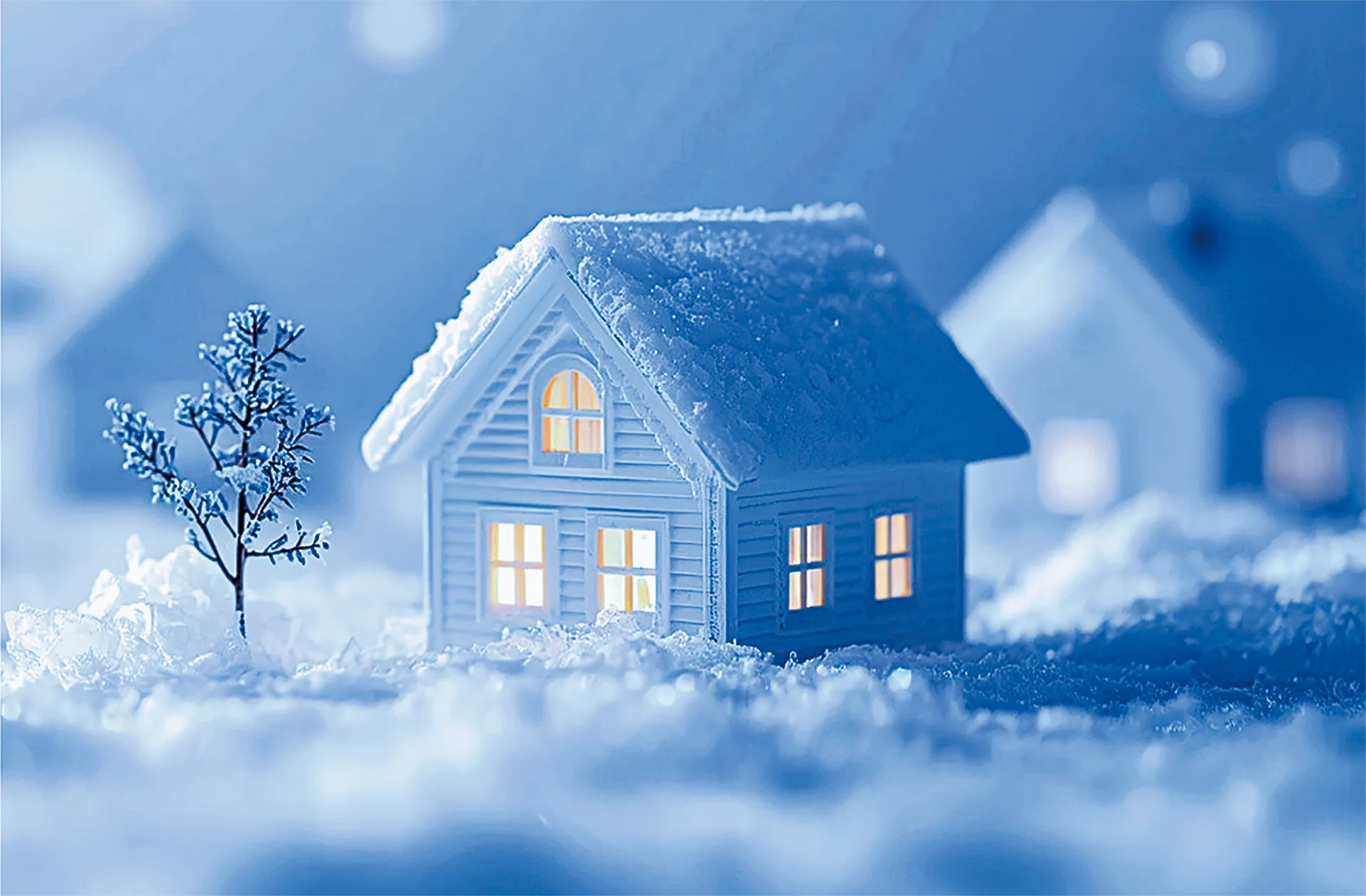 雪景色_家画像